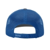 Back view of the Richardson hat showing the blue mesh panels and adjustable snapback.