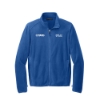 Front view of the removable inner fleece jacket from the BLU CRU 3‑in‑1 jacket, showing Yamaha Racing and BLU CRU logos.